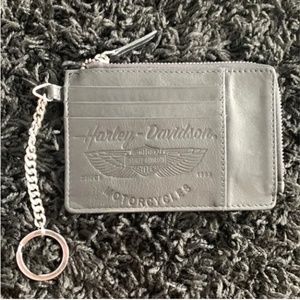 New Harley-Davidson wallet pouch with key ring slim